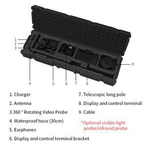 Lebens suchende Pol kamera Langpol erkennungs ausrüstung, Pipeline-Suche und Rettung, Erdbeben rettung - Product Image 3