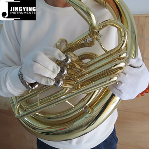 2023 Jingying เพลงลมทองเหลือง, ร่างกายทองเหลือง Cupronickel วาล์วแล็กเกอร์ทอง <span class=keywords><strong>sousaphone</strong></span> มืออาชีพ - Product Image 4