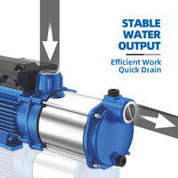 Pompa Air Sentrifugal Permukaan Self Priming Horizontal Inline Pressure Booster Shenneng