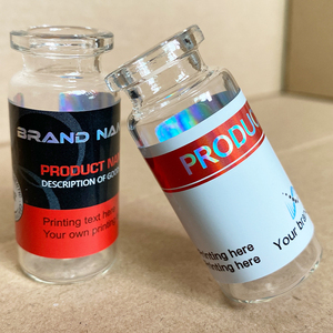 Plantilla de Diseño Popular con Efecto Metálico, Tiras de Impresión en Color Rojo, Adhesivo para Botellas de Vidrio, Adhesivo Láser para Frascos de 10 ml - Product Image 3