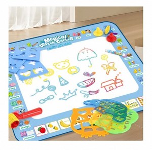 Tapis de <span class=keywords><strong>dessin</strong></span> et de jeu aquatique réutilisable pour l'éducation précoce des enfants, tapis de peinture à l'eau, planche d'art DIY pour enfants - Product Image 1