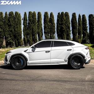 Bánh xe tùy chỉnh 3 mảnh rèn bánh xe vành đen 5x120 5x130 5x12 cho Lamborghini 1016 Bánh xe rộng 6x139.7 - Product Image 5