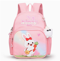 Sac à dos scolaire pour enfants Robot Kids, mignon, dessin animé, imperméable, ultra-léger, respirant, fermeture éclair en nylon, rembourré pour la maternelle