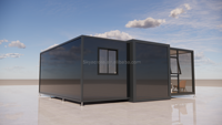 Maison conteneur préfabriquée chinoise moderne de luxe extensible 20 pieds 40 pieds type appartement