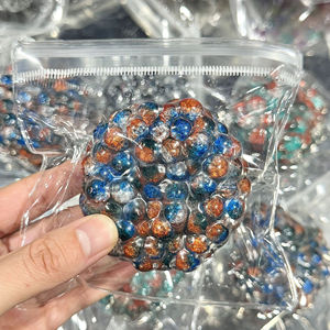 Nueva Pelota Antiestrés Bead Burst, Juguete Blandito de TPR Hecho a Mano, Pelota de Descompresión Linda para Niñas, Juguete Sensorial para Aliviar la Ansiedad - Product Image 3