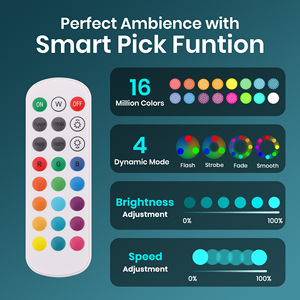 <span class=keywords><strong>Led</strong></span> hồ bơi ánh sáng với ứng dụng điều khiển & hẹn giờ RGB Dimmable <span class=keywords><strong>IP68</strong></span> không thấm nước dưới nước đèn cho inground mặt đất hồ bơi, 32ft dây - Product Image 3