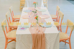 Chaise pour enfants en rotin artisanal pour la décoration d'événements, chaise en osier naturel pour enfants pour anniversaire, mariage, location pour fêtes - Product Image 2