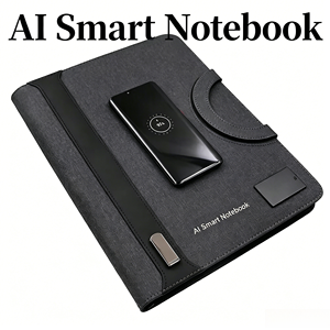 Carnet intelligent synchronisé pour étudiants avec enregistrement vocal et résumé IA, réutilisable et effaçable - Product Image 1