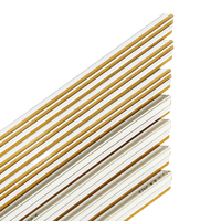 Matrice de pliage double standard 1.0*3.5-1.0 canaux en PVC blanc super adhésif avec capacité de découpe de 10000-30000