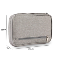Bolsas para documentos de viaje Organizador Amplio Pasaporte Titular Cartera Estuche portátil para tarjetas
