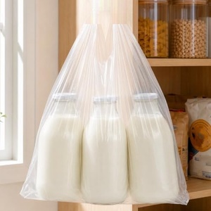 Sac de courses en plastique pour supermarché, en PE de qualité alimentaire, pour chewing-gum, sushis, aliments pour animaux et conserves - Product Image 5