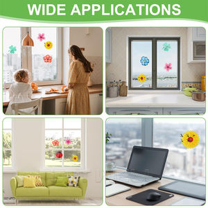 Trampa Adhesiva Floral para Moscas y Mosquitos de Cocina, Pegatinas para Ventanas, Trampa de Pegamento para Insectos, Precio de Fábrica - Product Image 6