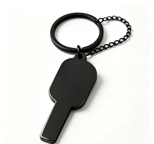 Metal Microphone Key Chain Enamel <b>Charm</b> Pendant <b>Keyring</b> Custom Logo Gift Accessory - Product Image 6