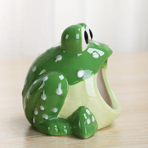 Nido de Cerámica para Hámster con Forma de Rana, <span class=keywords><strong>Jaula</strong></span> para Hámster con Diseño de Flamenco, Accesorios para Hámster - Product Image 3