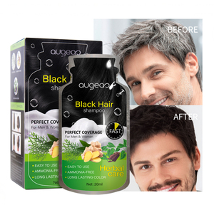 Cosméticos de tinte a base de hierbas para hombres Cabello blanco - Product Image 1