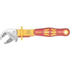 WERA - 05020153001 VDE-insulated self-setting spanner - EAN 4013288221773 1000V INSULATED <b>WRENCHES</b> INSULATED ADJUSTABLE <b>WRENCHES</b> - Product Image 1