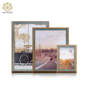 small multi Farmhouse Picture Frame led acrylic Photos Frame For 4 Photos Collage Frame for Wall Mounting or Tabletop Display