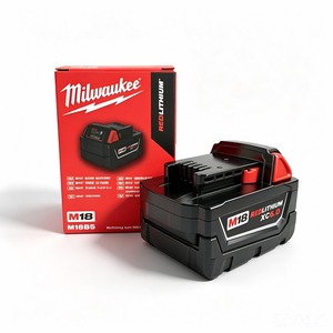 <span class=keywords><strong>Batería</strong></span> de Repuesto Original Roja XC6.0 <span class=keywords><strong>Milwaukee</strong></span> <span class=keywords><strong>M18</strong></span> de 6 Ah para Herramientas Inalámbricas, Juego de Baterías Recargables de Litio - Product Image 2