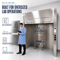 Campana extractora de gases de laboratorio de acero inoxidable 304, duradera, para institutos de investigación, personalizada, venta al por mayor