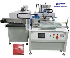 HA-450S-4 Factory price 4 station Rotary Flat Screen Printing Machine for toy printer