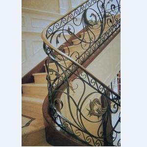 Barandilla de escalera de acero, interior - Product Image 1