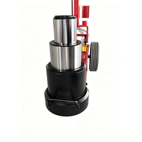Cric hydraulique pneumatique KMD 50 tonnes, cric à bouteille d'air, construction en acier, vente en gros directe usine OEM pour camions, bus et ateliers