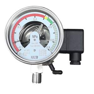 รีเลย์ควบคุมความหนาแน่นของก๊าซ <span class=keywords><strong>SF6</strong></span> แบบไร้สาย รุ่น ZMJ สำหรับสวิตช์เกียร์ไฟฟ้าแรงสูง ตัวเรือนสแตนเลส พร้อมเกจวัดแรงดัน - Product Image 2