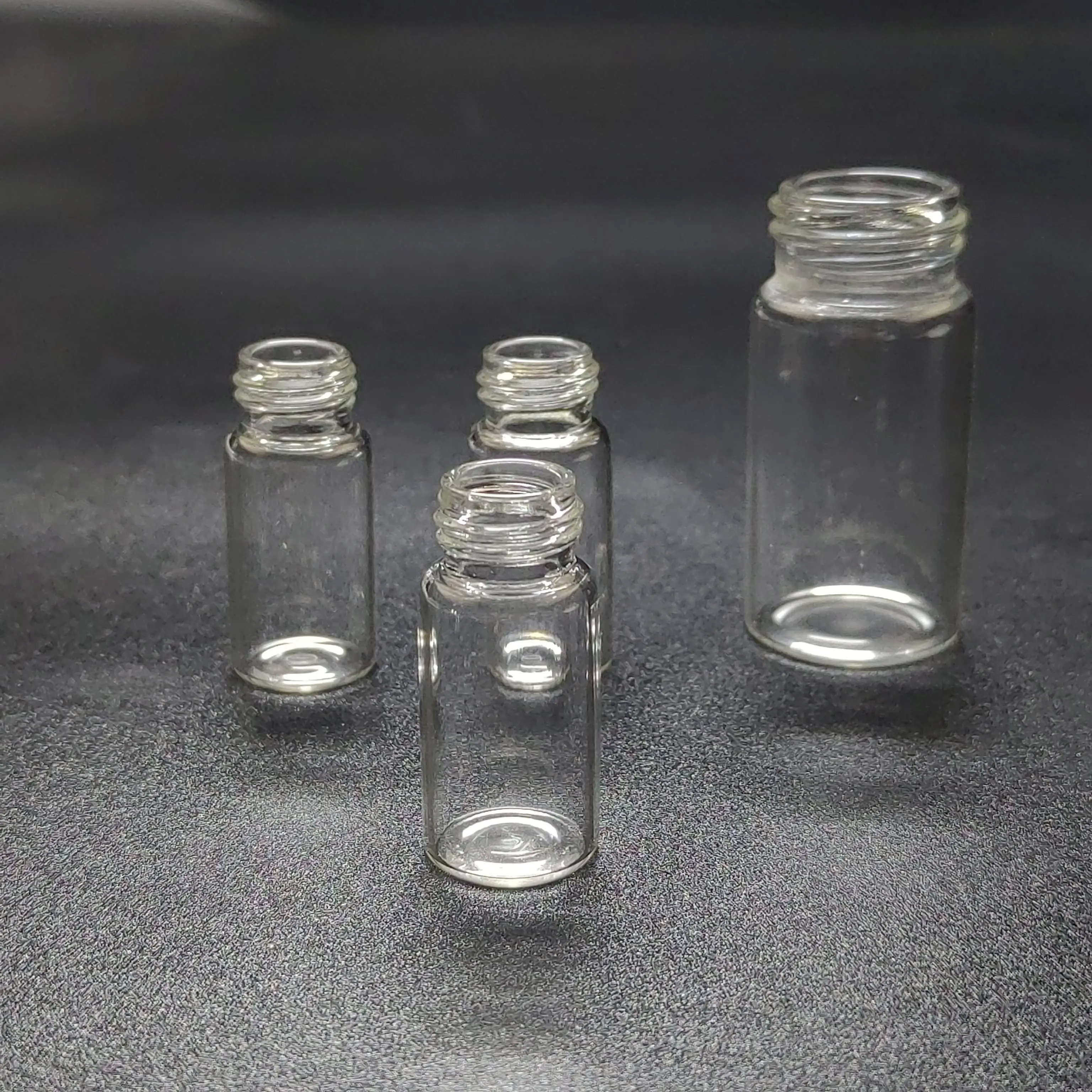 Quartz Storage Bottle Quartz Glass Bottle Quartz Thread Bottle