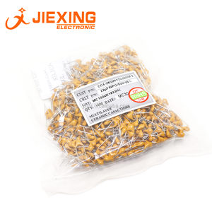 Condensador <span class=keywords><strong>de</strong></span> cerámica multicapa, <span class=keywords><strong>100NF</strong></span> 50V 0,1 UF 104 X7R 10% 2,54mm, pin pitch 0805 MLCC DIP - Product Image 6