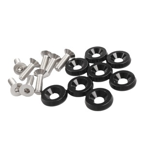 Tornillo y arandela de acero inoxidable Xuzhong M6 de 20 mm, 19 mm de diámetro interior, 6,4 mm de diámetro exterior para modificación de automóviles - Product Image 4