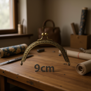 Asa para bolso Ilan de 9 cm con cierre metálico para accesorio de bolso - Product Image 2