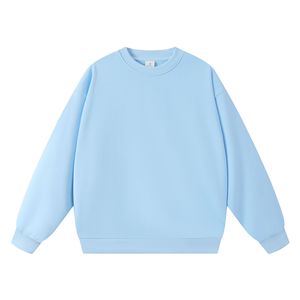 Expédition <span class=keywords><strong>DDP</strong></span> sans taxes américaines Kaisi Unisexe 50% Coton 50% Polyester 300g Polaire Manches Longues Mélange de Coton Brodé Coupe Ample - Product Image 3