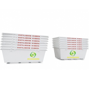 <span class=keywords><strong>Bac</strong></span> à déchets robuste de 4 m³ conforme aux normes australiennes, conteneur à déchets en <span class=keywords><strong>acier</strong></span> pour les déchets de construction, <span class=keywords><strong>acier</strong></span> Q235, finition anti-corrosion - Product Image 1