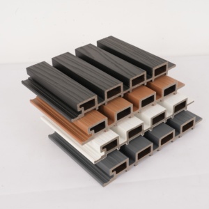 Revestimiento Exterior de WPC de Bajo Mantenimiento, Ignífugo, Fácil de Limpiar, Panel para Uso Doméstico, Oficina y Comercial - Product Image 2