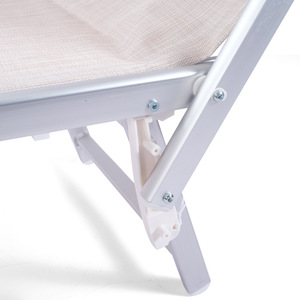 Chaise longue de jardin pliable moderne très vendue, pour extérieur, plage, piscine, camping, avec auvent - Product Image 5