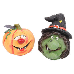 Crâne citrouille masque jeu personnage horreur couvre-chef Halloween Cosplay Costume Latex terreur accessoires effrayant habiller - Product Image 3