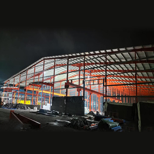 Chất Lượng Cao Kim Loại Thép Khung Thép Mái Bìa Kết Cấu Thép Kho - Product Image 2