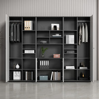 Conjunto de Sillas de Oficina Escolares Contemporáneas, Combinación de Cuatro a Seis Puestos de Trabajo, Ahorro de Espacio, Resistentes al Fuego, para Oficina en Casa, Hotel
