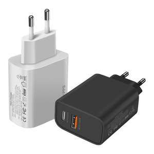 Pengisi Daya USB C 45W, Pengisi Daya Cepat <span class=keywords><strong>2</strong></span> Port, Pengisi Daya Dinding Mini PD USB C dengan Teknologi GaN untuk Galaxy S23 Ultra iPhone iPad - Product Image 3