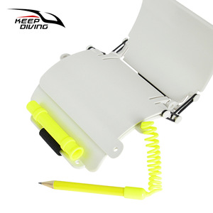 Keep Diving Wrist <b>Mounted</b> Underwater Writing <b>Board</b> XZB-921 Plastic 3 Page Note Pad For Diving Communication - Product Image 5