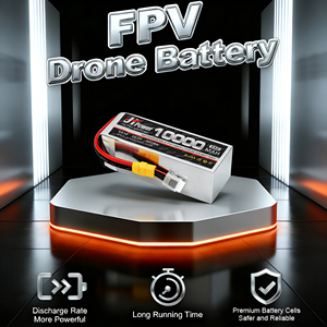 Baterai Lipo RC JHLIPO 22.2V 6S 10000mAh 25C LiCoO2 untuk Drone, Pesawat, Kapal Model, Grosir Langsung dari Pabrik - Product Image 4