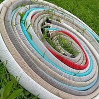 Maßgefertigtes Jacquard 38mm Rattan TPU-beschichtetes Schwarzes Elastisches Sofa Polypropylen PVC-Gurtband