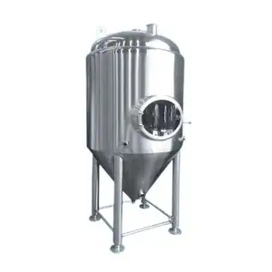 2000L 5000L hotels restaurant factory brewing system fermenter machine fermenter brewing equipment 304 conical fermenter