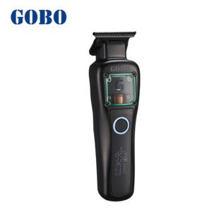 Tondeuse à cheveux professionnelle GB-27, moteur vectoriel puissant 10000 tr/min, lame DLC, machine à couper les cheveux, usage domestique, batterie, anglais - Product Image 4