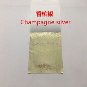 9*9cm bella qualità champagne foglia oro decorazione di arte disegnare Nail House Stick <span class=keywords><strong>doratura</strong></span> in metallo fuso foglio di foglia d'oro - Product Image 3