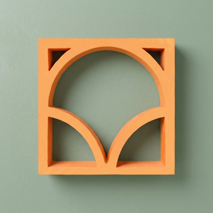 Baldosas cerámicas de ventilación con diseño de ala de abanico, modernas, de alta calidad, resistentes al desgaste, 200x200mm, para exteriores de edificios de oficinas - Product Image 3