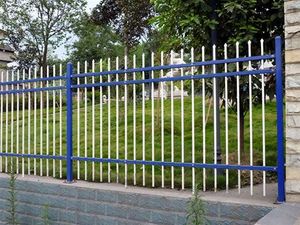 Kim loại đen kẽm thép picket rèn sắt hàng rào tấm - Product Image 4