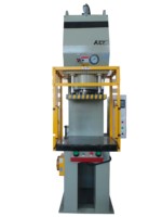 Presse hydraulique à colonne unique multifonctionnelle de petite et moyenne taille à vitesse rapide de 63 tonnes avec fonction rapide et lente