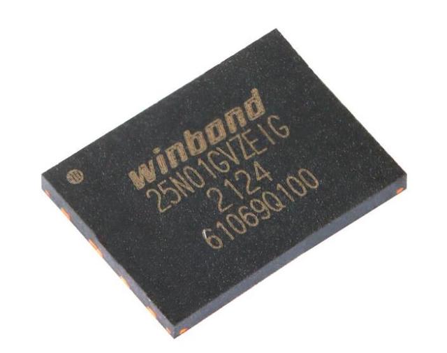 SMD W25N01GVZEIG WSON-8 3V 1Gb Serial NAND Flash Memory Chip