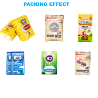 Offre Spéciale 1-1000g farine détergent poudre de café instantané machine d'emballage verticale poudre remplissage sachet scellage emballage machine